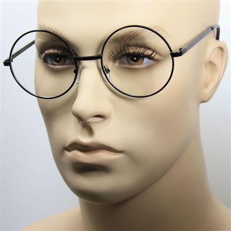 oversized round glasses|clear oversized prescription glasses.